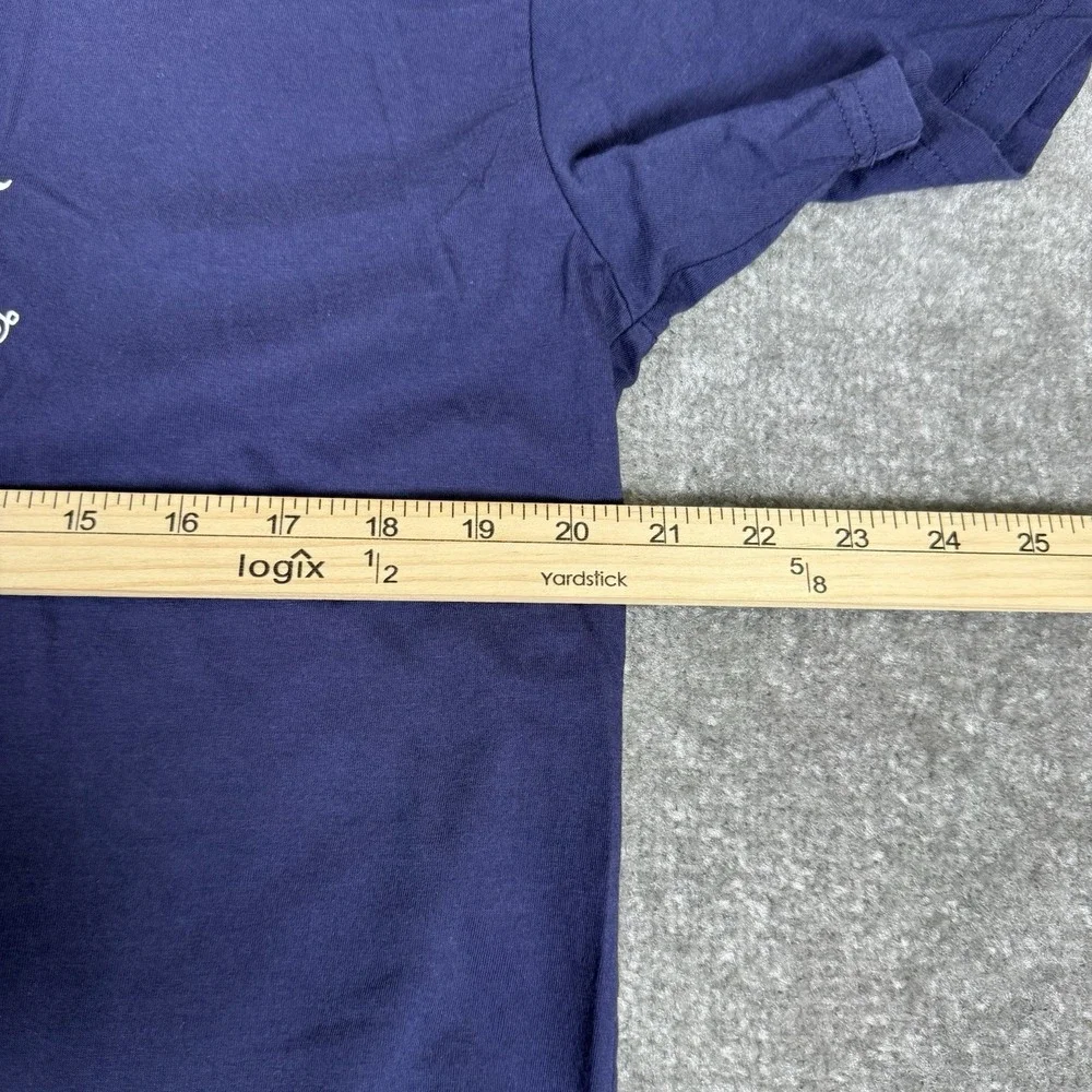 Polo Ralph Lauren T-Shirt Men's Medium Blue Short Sleeve Sporting Goods Logo‎